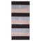Edge Collections - 2'6" x 8' - Brown - Contemporary Hand Knotted Silk Mix Runner Rug - 1 Piece
